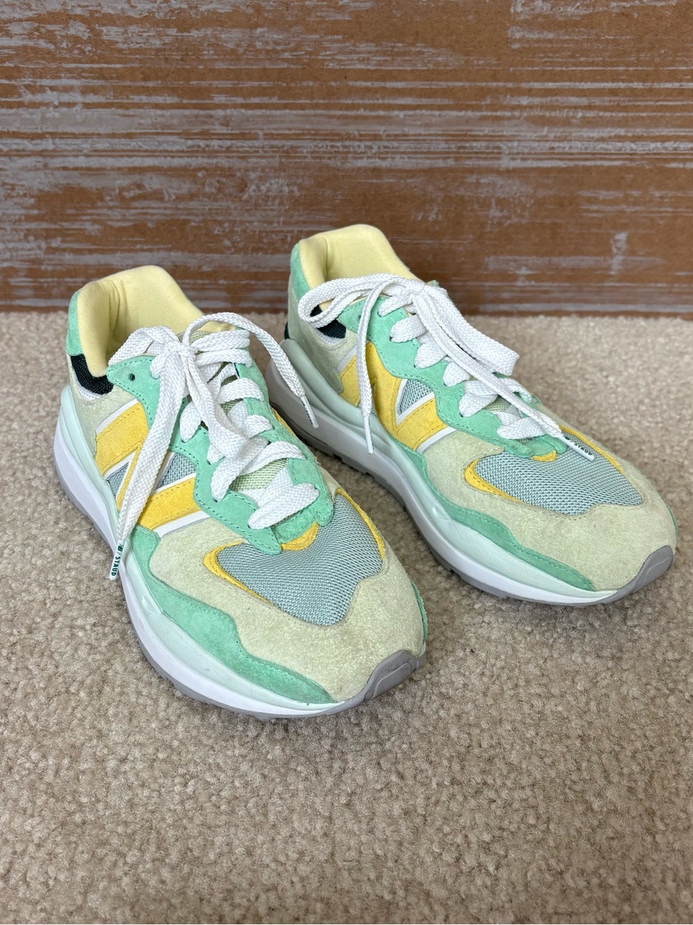 New Balance x Staud 57/40 Sneakers Street Style Classic Preppy Womens 8